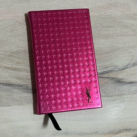 GWP- Pink Star-Patterned Notebook (Metallic)